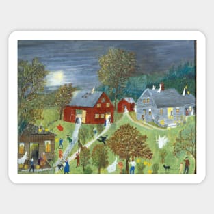 grandma moses Sticker